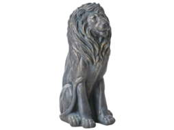 Estátua Para Jardim Dakar Leão Castanho