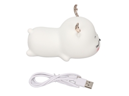 Aetheria lâmpada de Noite de Silicone com Forma de Ren Cute Led Controle por Toque Recarregável