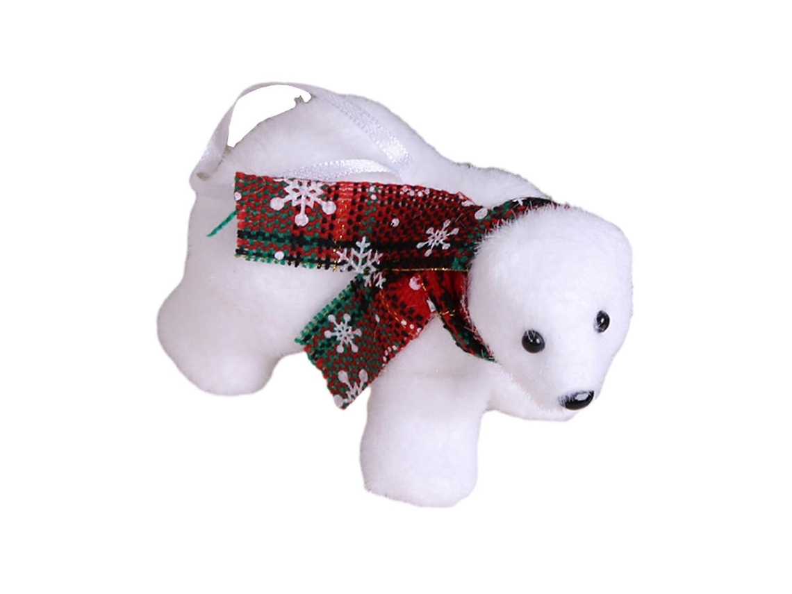 Pendente De Árvore De Natal Com Urso Em Espuma