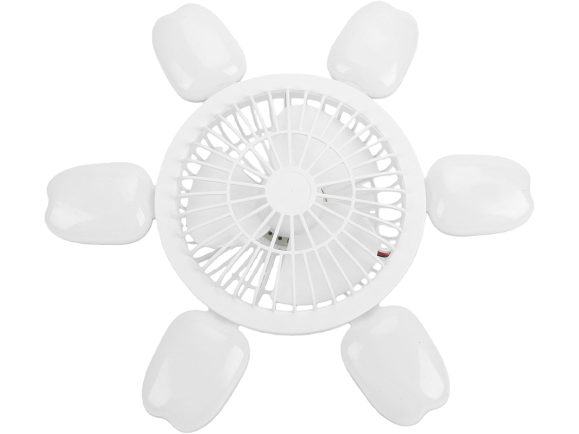 Ventilador De Teto Com Luzes E Controle Remoto, Dobrável Moderno,