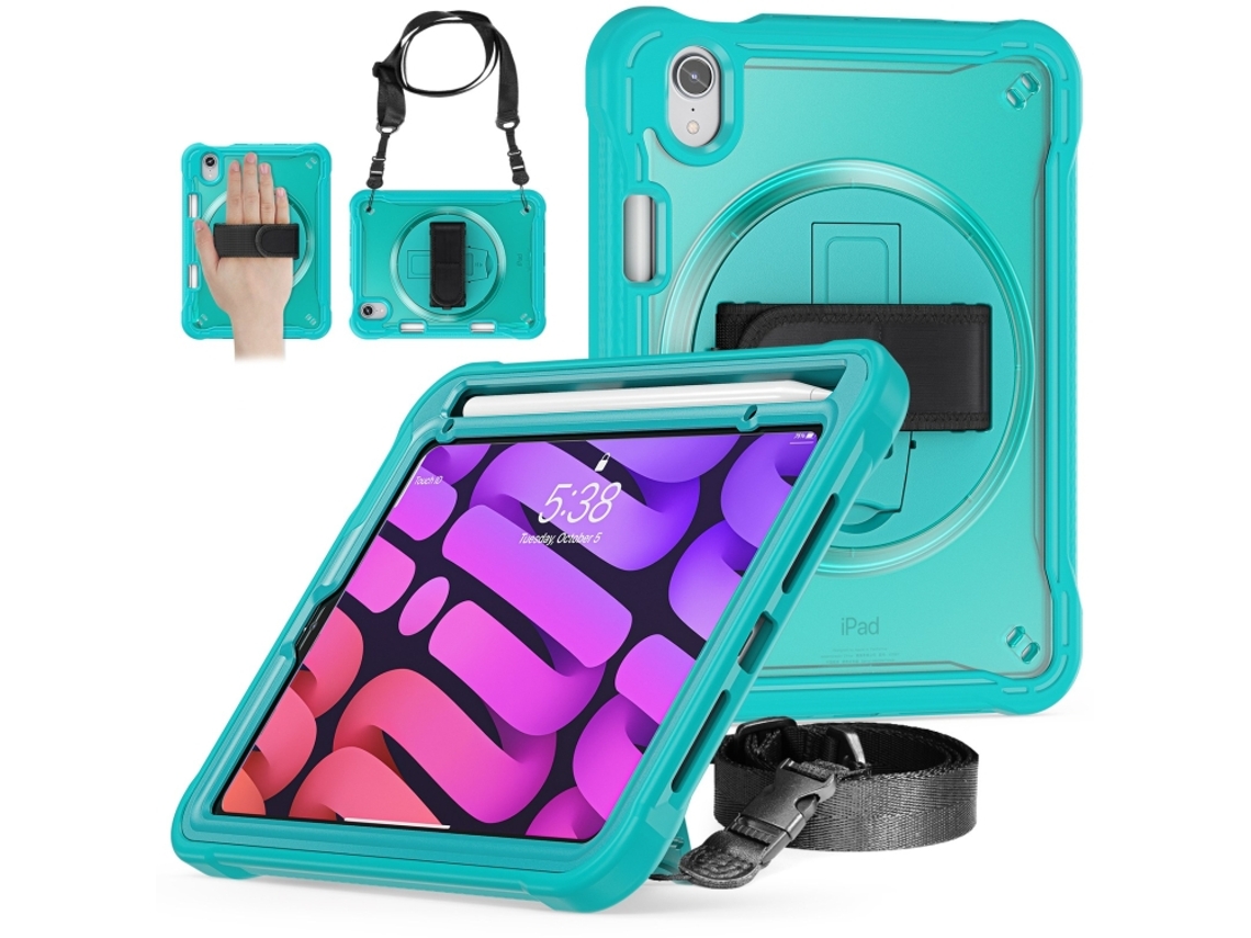 Capa Protetora Para Ipad, Compatível Com Ipad Mini 6, Para Proteção, Transporte E Utilização Diária