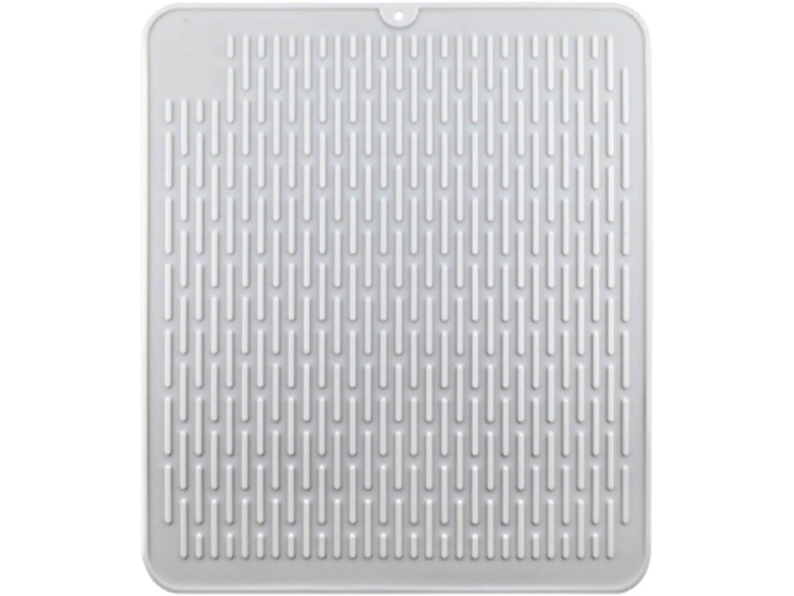 Tapete De Silicone Prático Para Escorrer Louça, Resistente Ao Calor, Ideal Para Pratos, Utensílios De Cozinha E Tábua