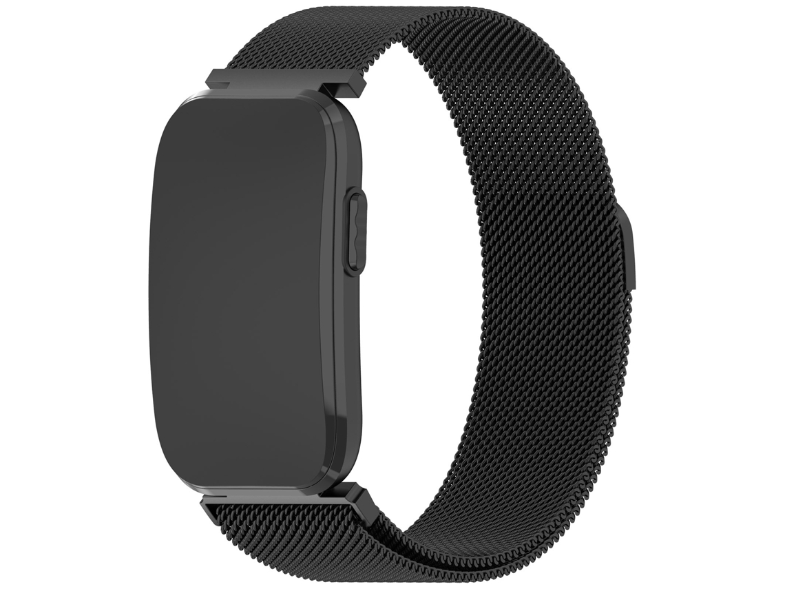 Bracelete De Relógio Milanesa Para Garmin Cirqa Sem O Smart Band (preto)
