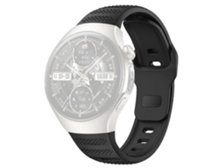 Pulseira De Silicone Com Textura De Bolinhas Para Smartwatch Huawei Watch 5 De 46 Mm