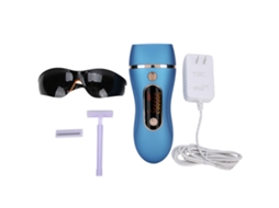 Depilador Elétrico IPL Flash 990000 para Rosto e Corpo, Ideal para Uso Doméstico e Profissional, Azul Royal (2026)