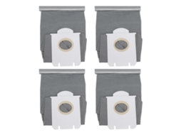 Pacote Com 4 Sacos De Reposição Para Aspirador Pó Em Tecido Não Philips Fc9071 Fc8134 Fc8613 Fc8614 Presentes Qualidade Tuotuo