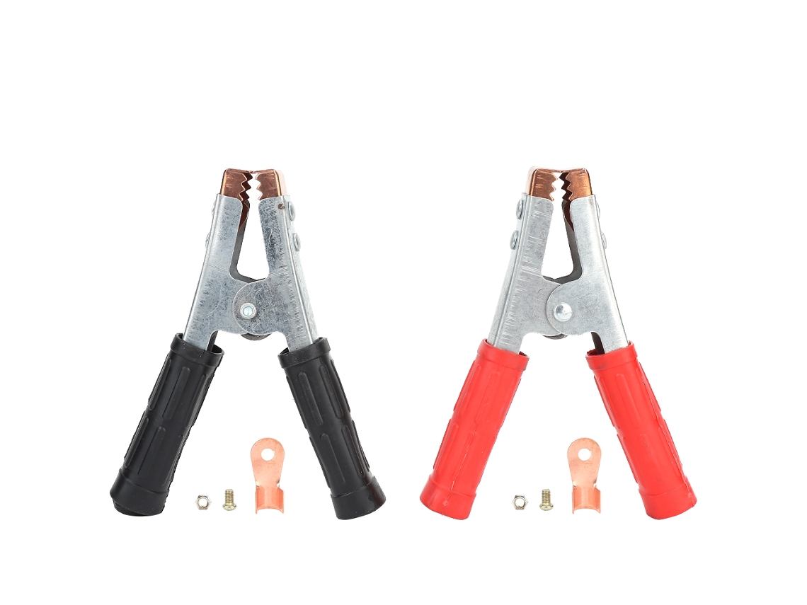 2 Peças De Pinça De Terra Cromada Profissional Para Prender Peças De Solda, Acessórios De Solda Elétrica Manual