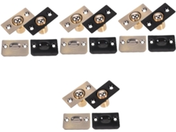 Conjunto De 4 Fechos Pressão Esféricos Portas, Resistentes E Com Roletes, Ideais Móveis E Ktv Design Discreto