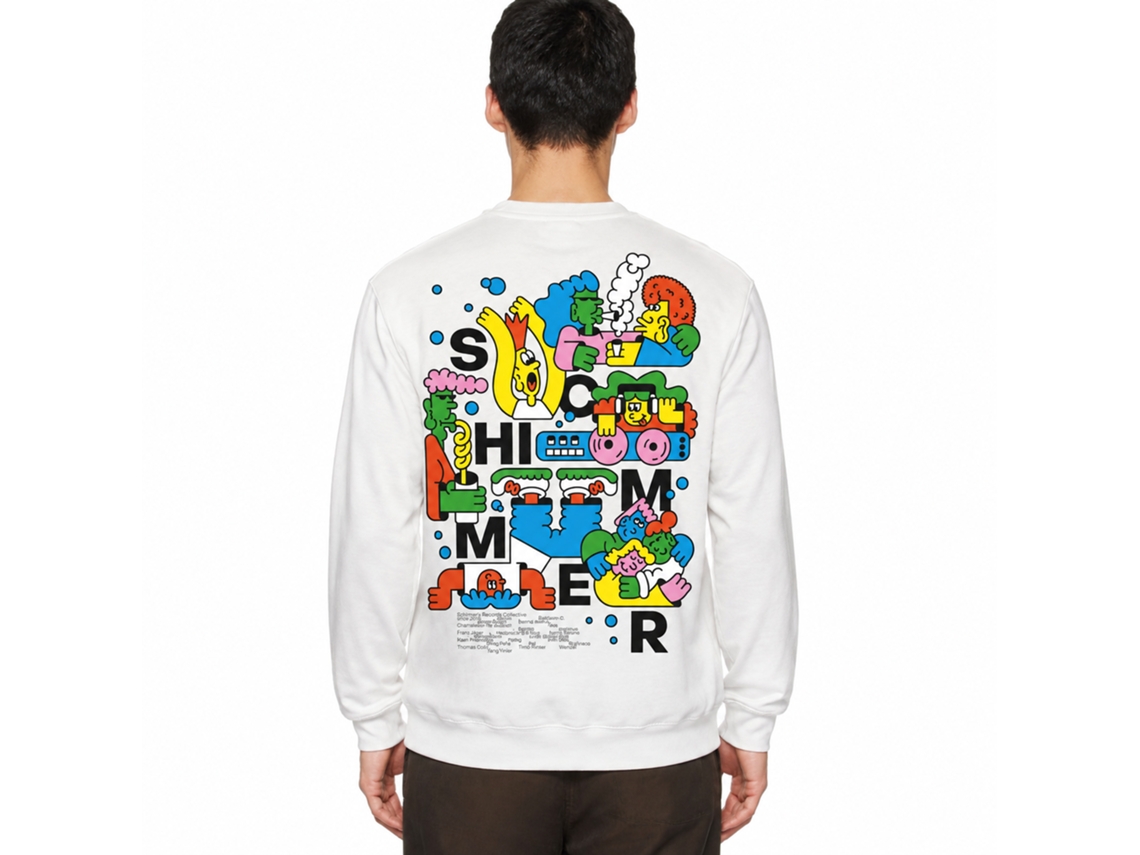 Rockinstone Schimmer Records Merch Vol. 4 Sweatshirtdouble-sided Print Unique Designer Style