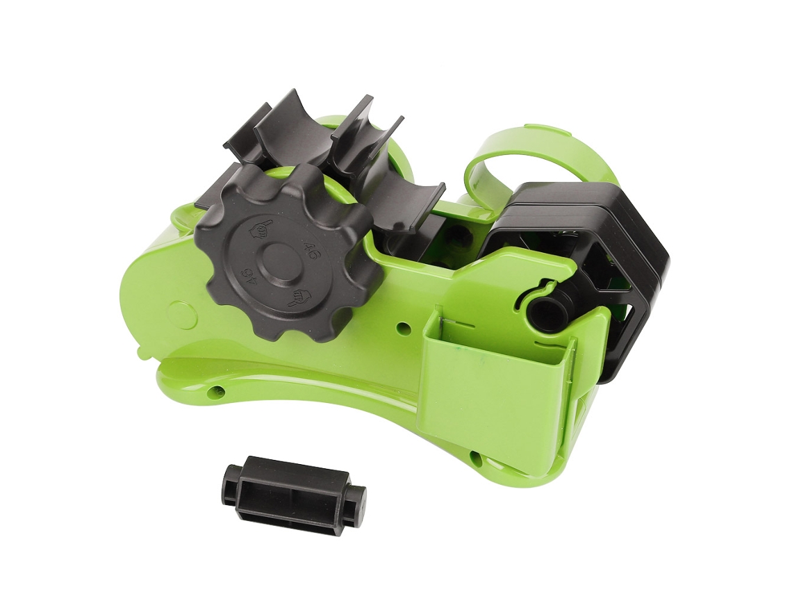 Dispenser De Fita Multifuncional Com Cortador Para Escritório E Casa Suprimentos De Papelaria Verde