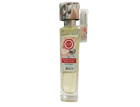 Nb Perfume Mulher Bulgaria Rose Parma Violet Nº 18 R35 150ml Natur Botanic By Prady
