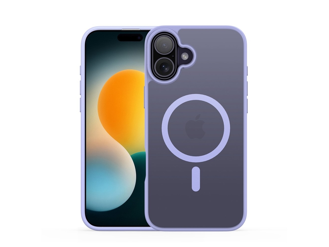 Capa Com Acabamento Fosco Dux Ducis Para Iphone 17 Yind Series - Roxa
