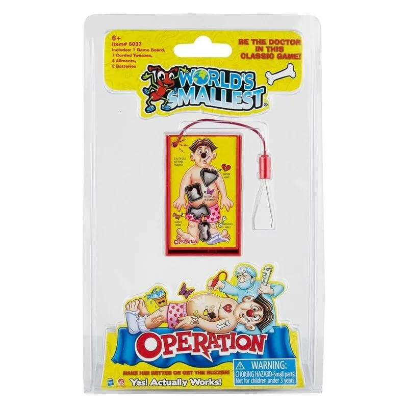 O menor jogo de operação de jogo em miniatura do mundo 5037 MADNESSTOYS
