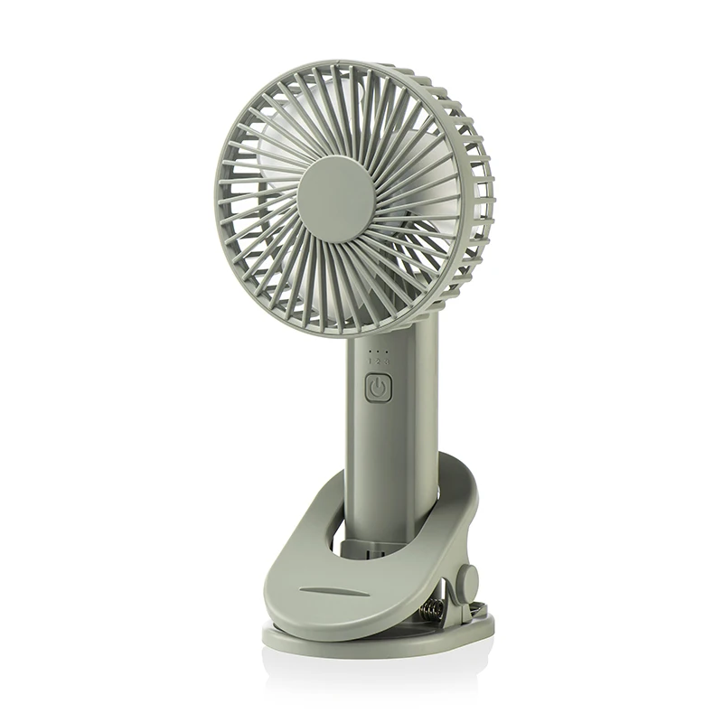 (verde Claro) Ventilador Portátil Usb 5 Em 1, 3 Velocidades De Vento, Bateria Recarregável De 2000mah.