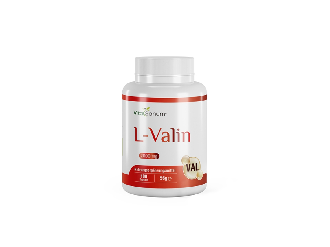 Vitasanum®- L-valin 2000 Mg 100 Kapseln