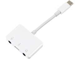 Adaptador Multifuncional Com Design Elegante Em Pc E Tpe, Plugue Tipo C Leve E