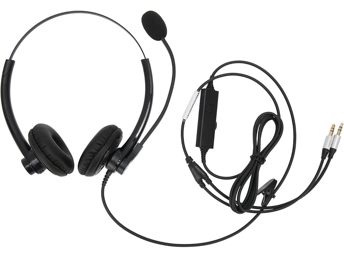 Fone De Ouvido A26 Para Central De Atendimento Ao Cliente, Com Arco De Cabeça (interface De 3,5 Mm)