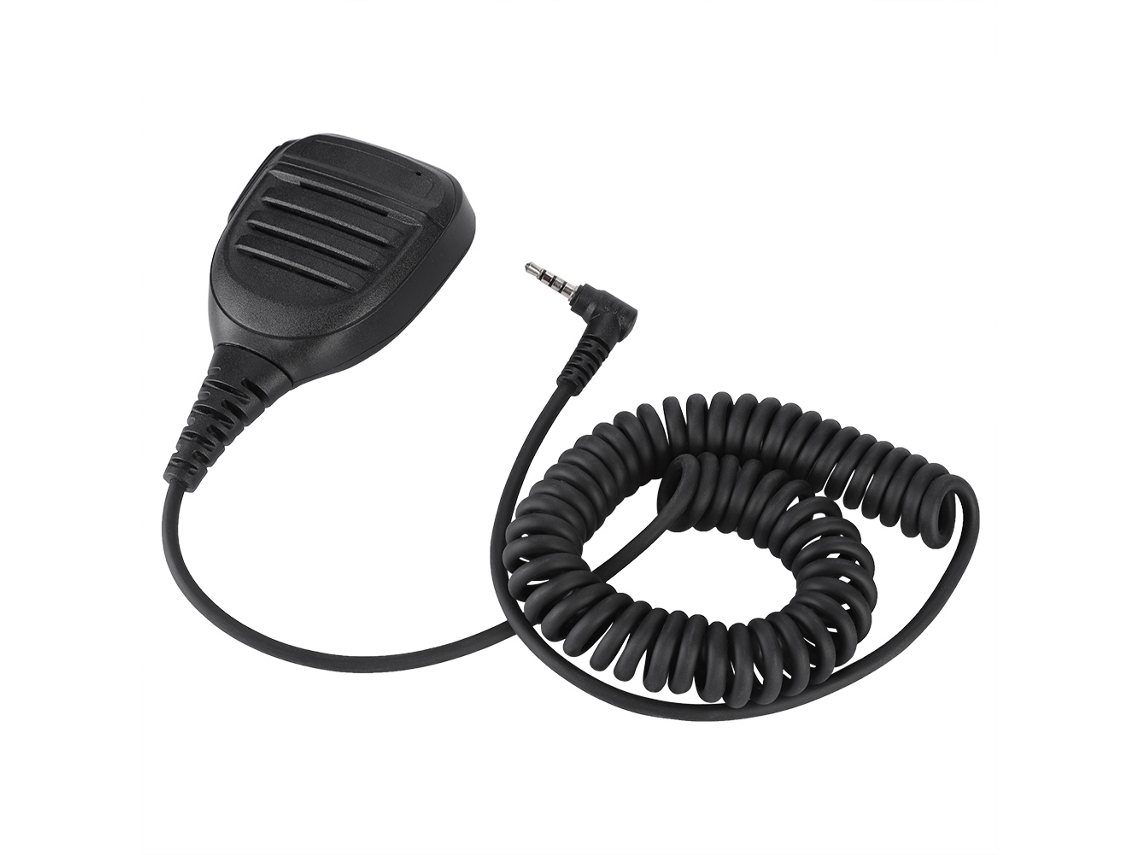 Microfone com Alto Falante e Botão PTT de 3,5mm para Rádios Yaesu FT1D, FT1XDR, FT2DR, FT2XDR AQUAFORGE
