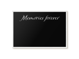 Magnetic Board Memories Forever For The Living Room Espelharte (60x40 Cm)