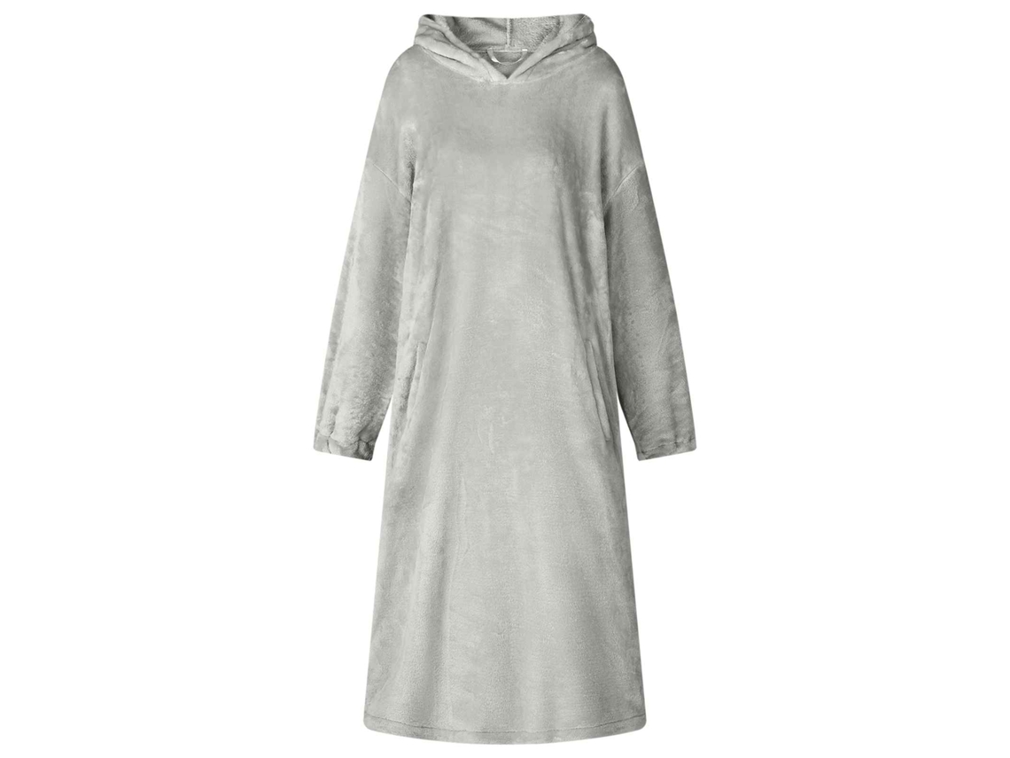 Vidaxl Sweatshirt Manta Cinzento L Flanela