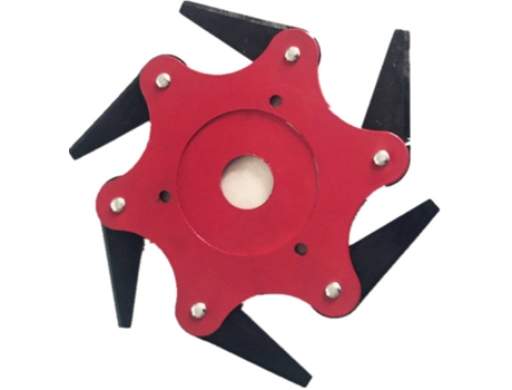 Lâmina para Corta-Relvas  SKUA60392 6 Pcs (Vermelho e Preto - 11 cm)
