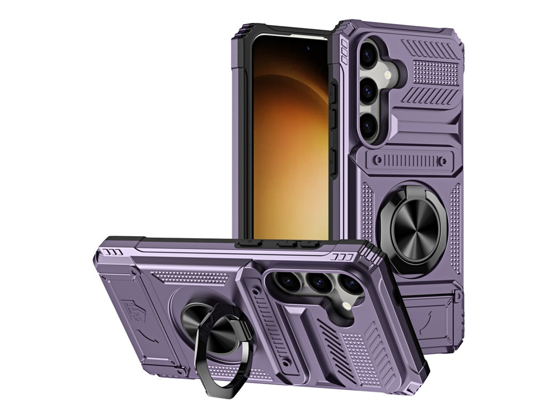 Capa Para Samsung Galaxy A34 À Prova De Quedas, Roxa Gertiz
