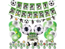 Decoração De Festa Futebol Com Bandeira Para Bolo - Plug-in
