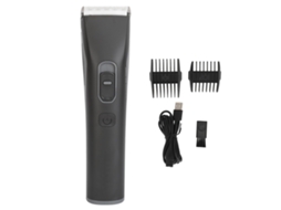 Aparelho De Cortar Cabelo Elétrico Para Homem Recarregável 4 Modos 7000rpm Baixo Ruído Sem Fio Com 2 Pentes Guia Preto
