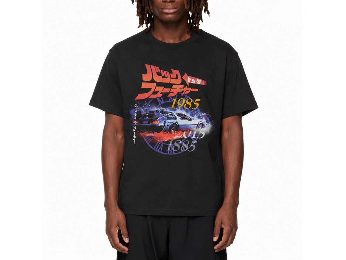 Back To The Future Retro Japanese T-shirt Unisex Adults Size:xxxl
