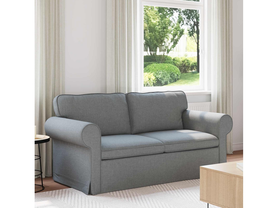 Vidaxl Sofá Cinzento-claro 175 X 82 X 80 Cm Tecido