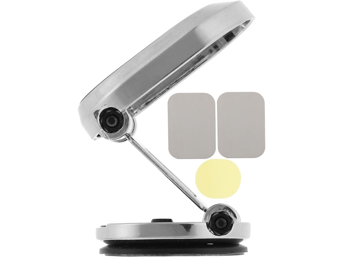 Suporte Magnético Dobrável Para Celular No Carro, Com Design Simples E Elegante.