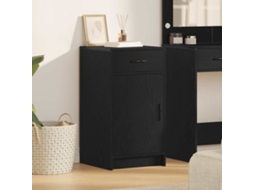 Vidaxl Buffet Carvalho Preto 40 X 40,5 X 75 Cm Derivados De Madeira