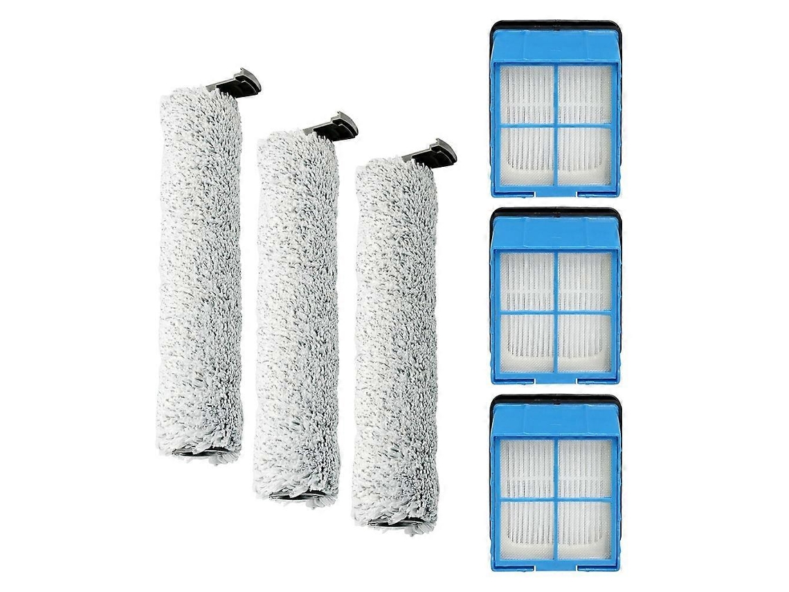 Conjunto De Escovas Rotativas E Filtros De Substituição Para O Cortador De Grama Bissell Crosswave Omniforce._glo