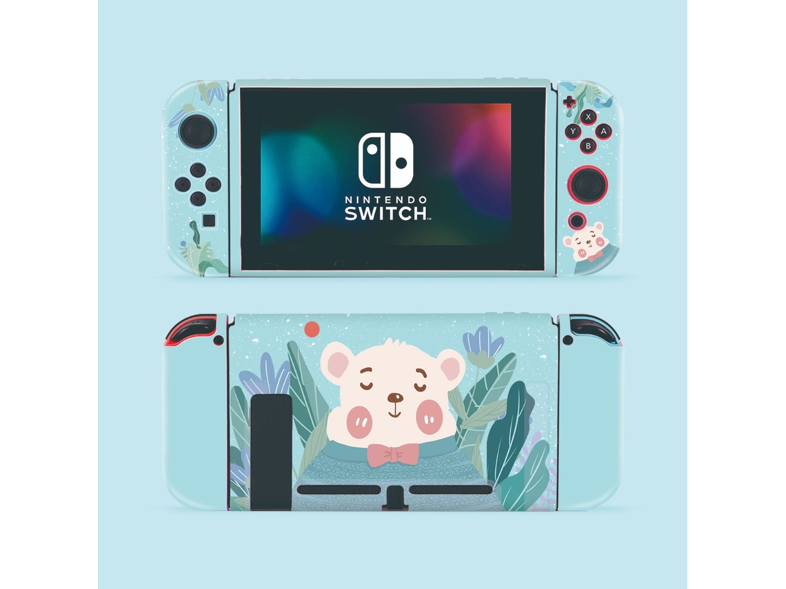 Capa Protetora para Switch, Capa Fina de Tpu Compatível com Console Nintendo Switch e Joy con BRILVIBERA