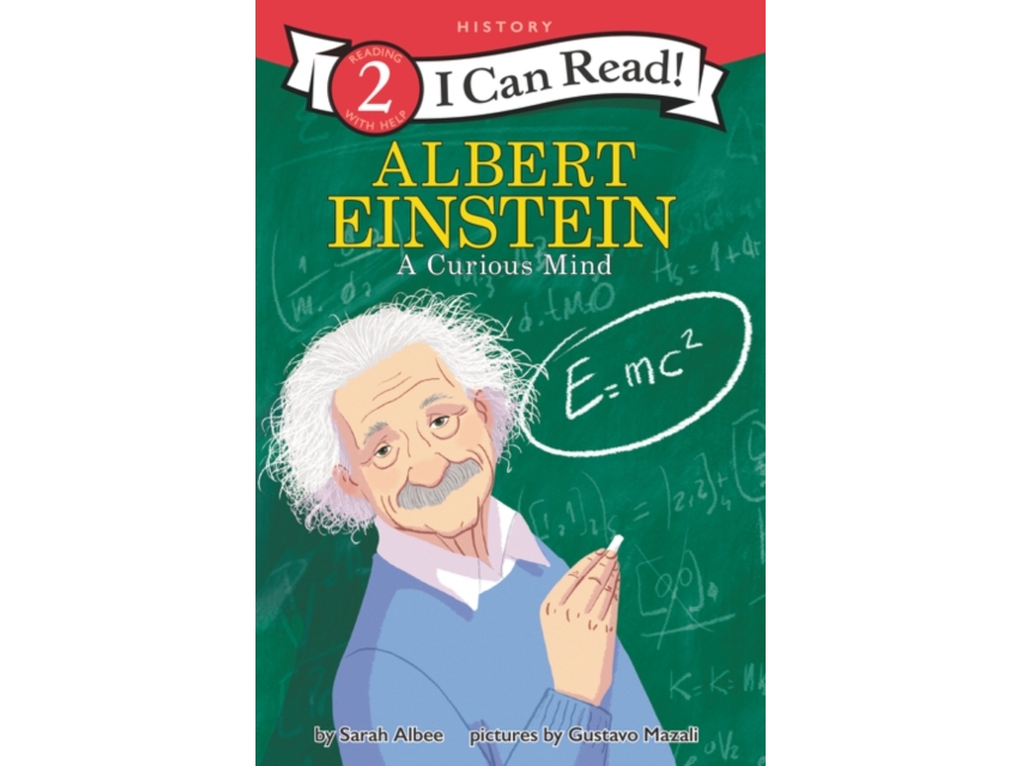 Livro Albert Einstein A Curious Mind de Sarah Albee (Inglês)