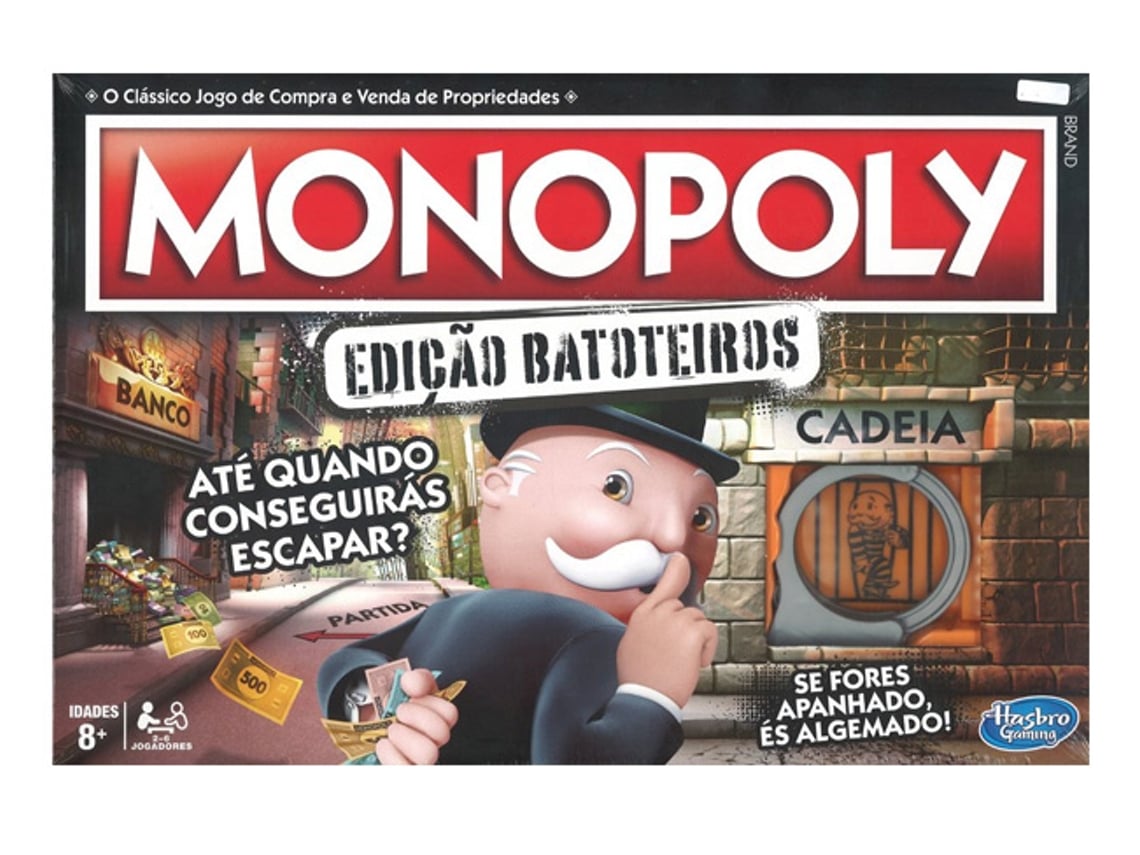 Jogo Educativo HASBRO Monopoly Batoteiros (Idade Mínima: 8 Anos