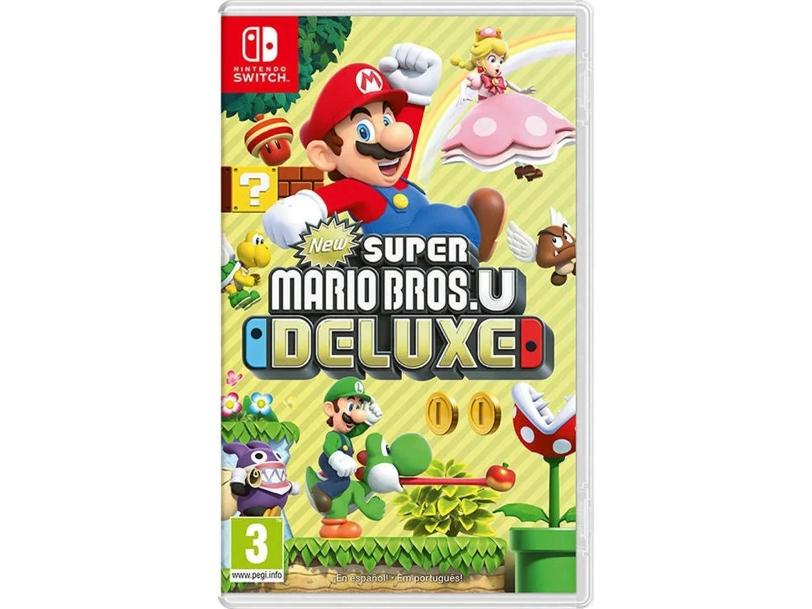 Jogo Nintendo Switch Super Mario Bros U (Deluxe Edition)