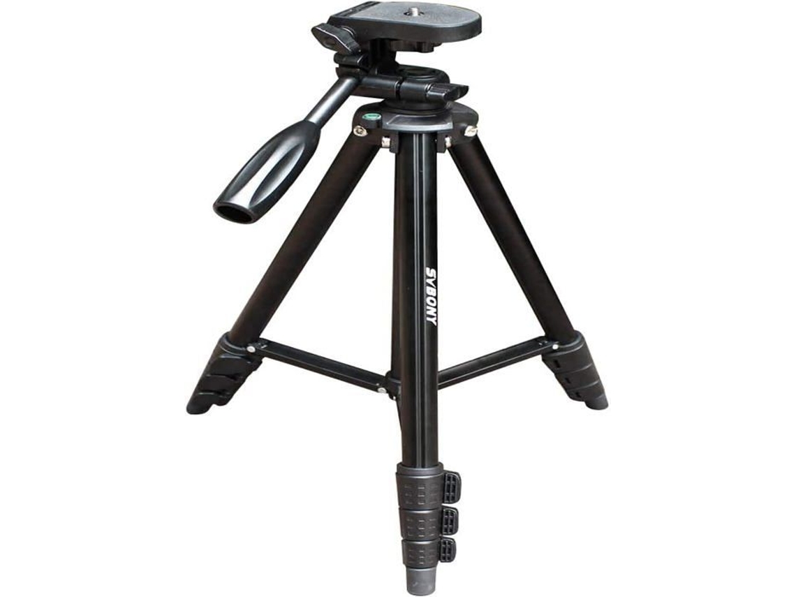 Sv101 Tripé Para Câmera 55in/138cm Portátil Compacto Tripé Leve Reflex Em Alumínio Tripé De Viagem Compatível Sv28/13 Svbony