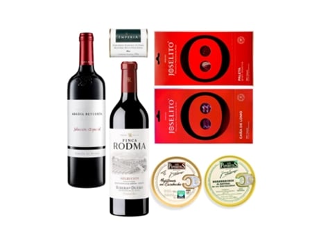 Selección Gourmet Para Papá Con Estuche Campoluz Enoteca