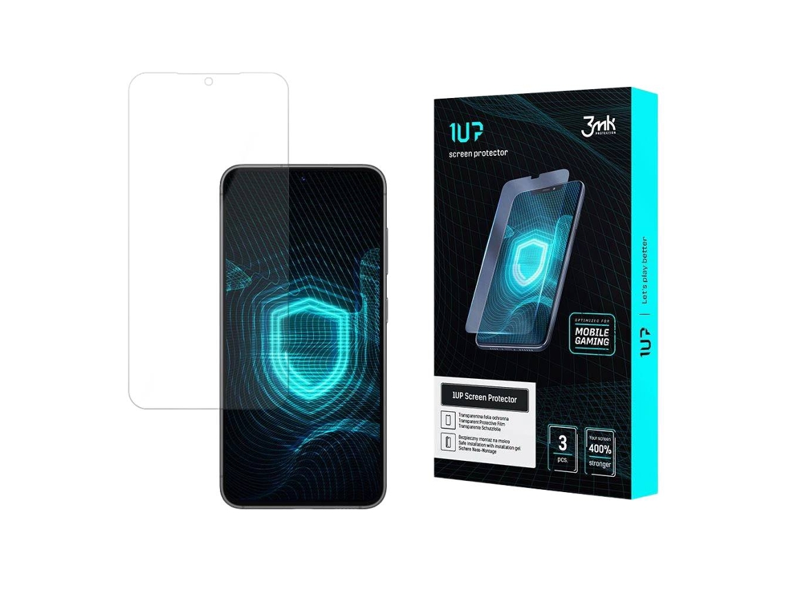 Película Protetora De Tela E Câmera 3mk 1up Para Samsung Galaxy S24
