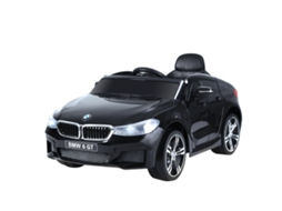 Carro Elétrico Kids 6v Preto (efeitos Sonoros, Luzes, Controle Remoto, 3km/h, 6 Gt)