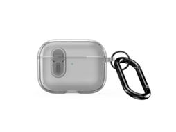 Estojo transparente dividido para fones de ouvido da série Dux Ducis Pecl com gancho para AirPods Pro 3 GIECY