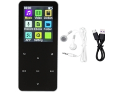 Lecteur Mp3 Mp4 À Écran Tactile, Appareil Audio Hifi 1,8 Pouces (gris Argent)