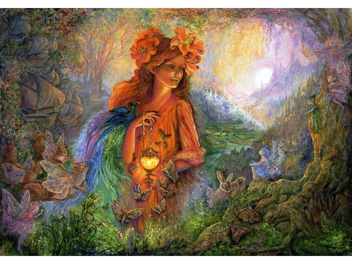 Quebra Cabeça Grafika Josephine Wall Iluminando O Caminho 1500 Peças Fantasia