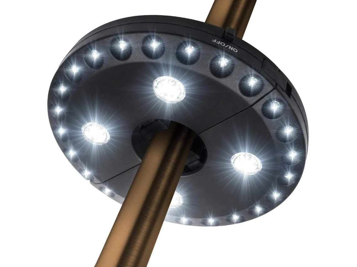 Luz para Guarda Sol Sem Fio 28 Leds 3 Níveis AQUAFORGE