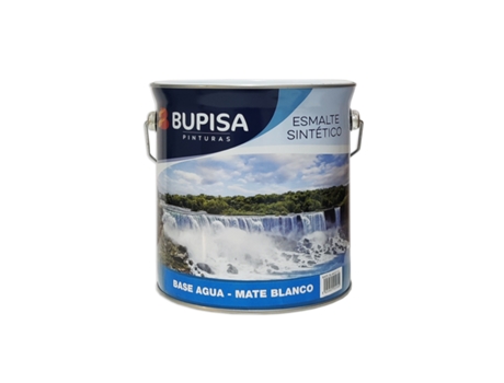Bupisa Branco Mate Esmalte Aquoso 4 Lt.