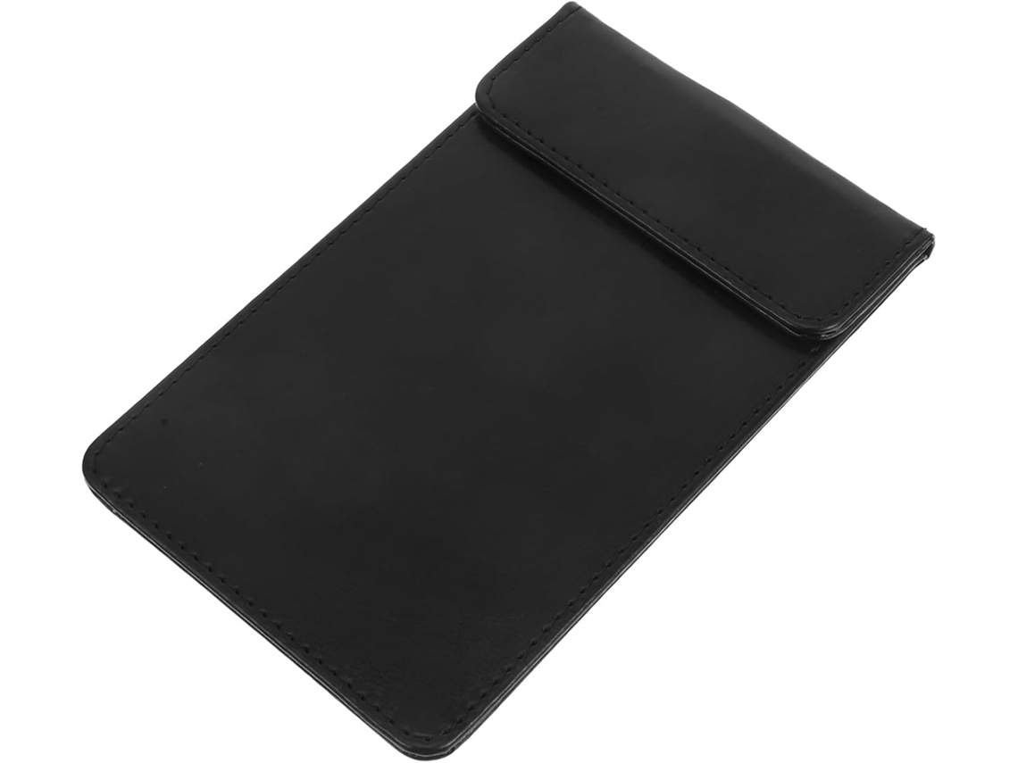 Prancheta Para Restaurante Kichouse, Porta Canetas, Massa Com Prancheta Em Ticio Antiderrapante, 10x16 Cm, Preta, Pará