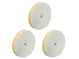 3 Peças De Fita De Selagem Para Porta E Janela, Isolante Espesso, Absorve Impactos E Som, Autoadesivo, Weatherstrip Para Garagem