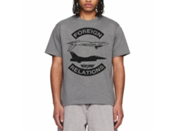 Rockinstone Top Gun Movie Foreign Relations Heather Graphite Adult T-shirt Size:xxl