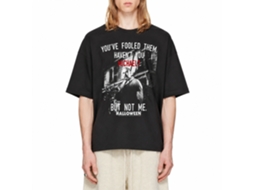 Rockinstone Halloween Not Me Black Adult T-shirt Size:xxl